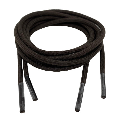 Round Cotton Dark Brown Laces