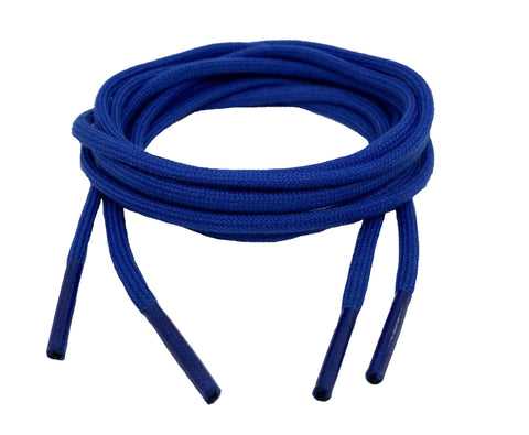 Round Cotton Royal Blue Laces