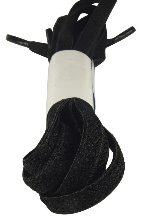 Elastic Black Shoelaces