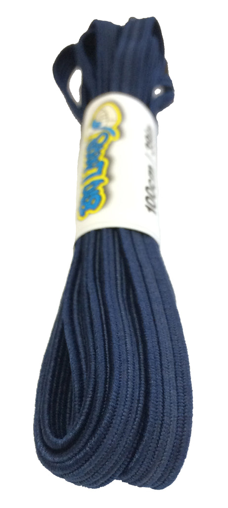 Elastic Navy Blue Shoelaces