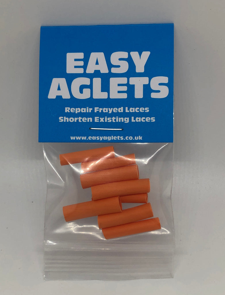 Orange Heat Shrink Aglets