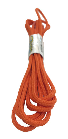 Round Burnt Orange Shoelaces