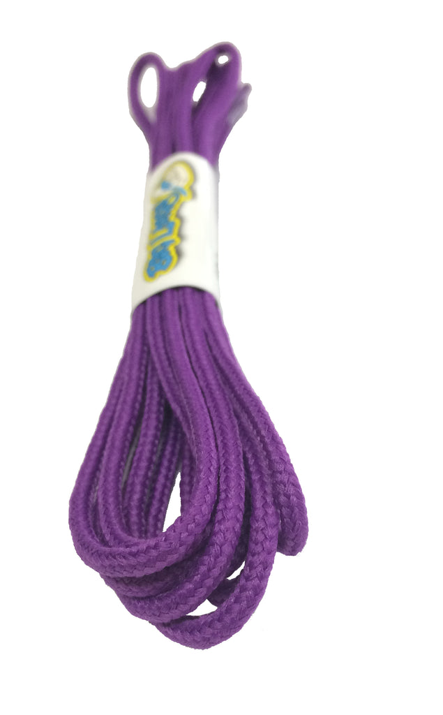 Round Violet Shoelaces